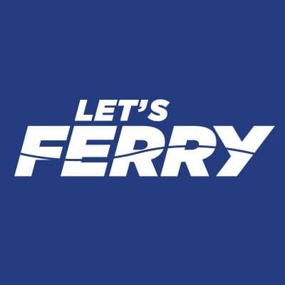 Let's Ferry color logo