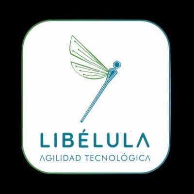 Libélula Soft color logo