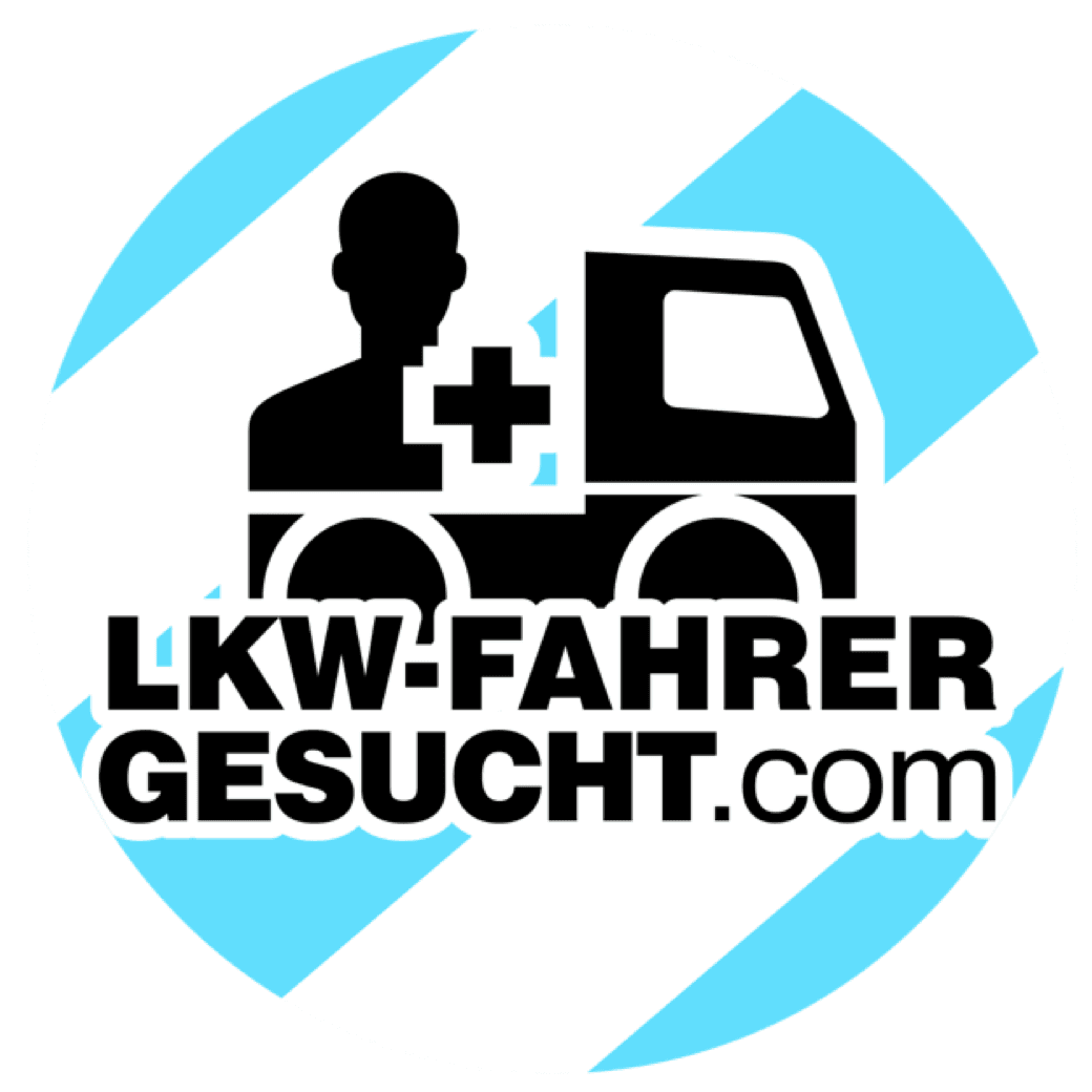Lkw Fahrer gesucht color logo