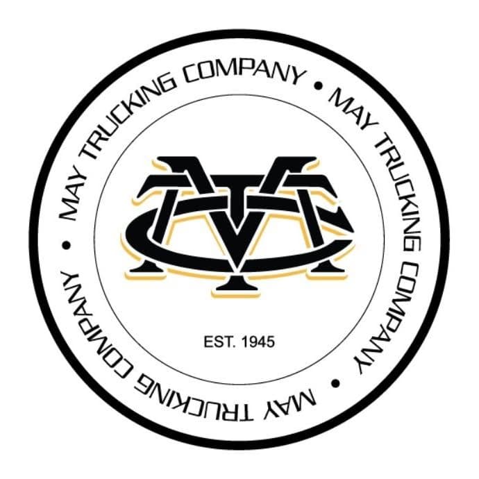 May Trucking color logo