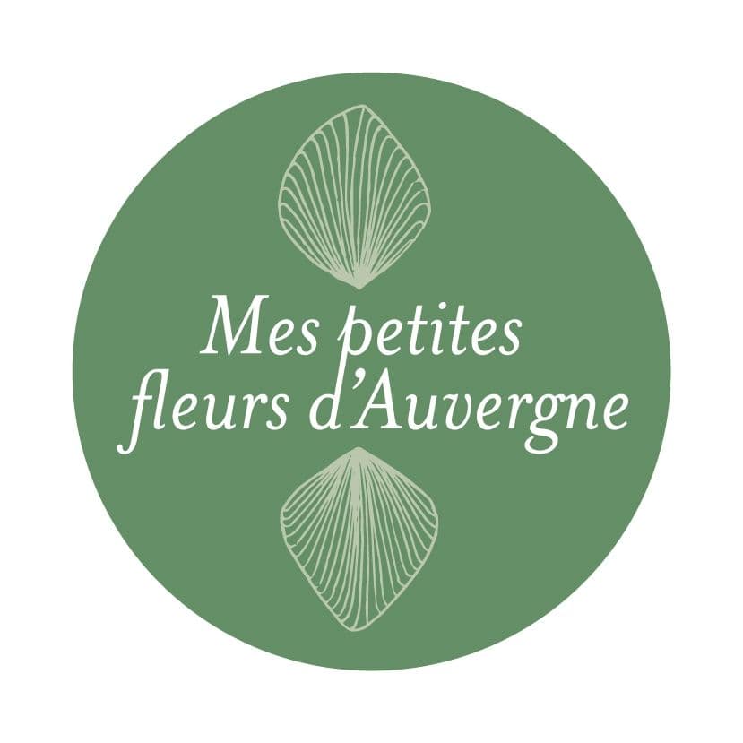 Mes petites fleurs d'Auvergne color logo