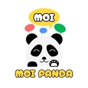Moi Panda color logo