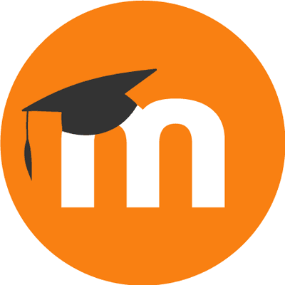 Moodle color logo