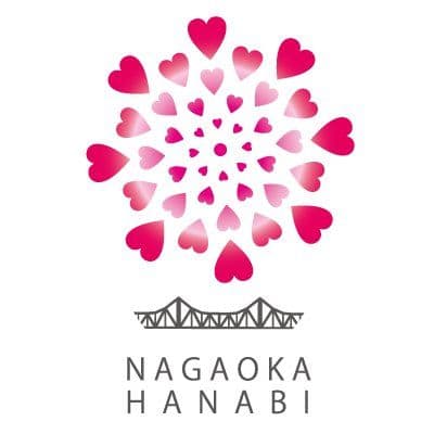 長岡花火 color logo