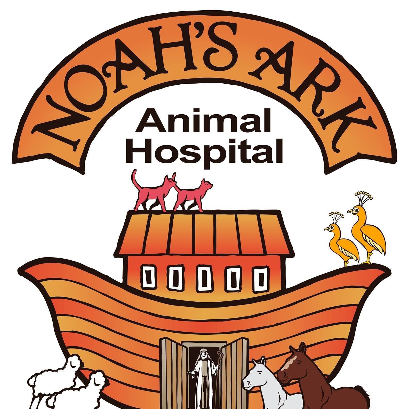 Noah's Ark Animal Hospital color logo