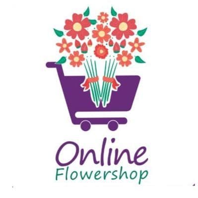 Online Flower Shop Dubai color logo