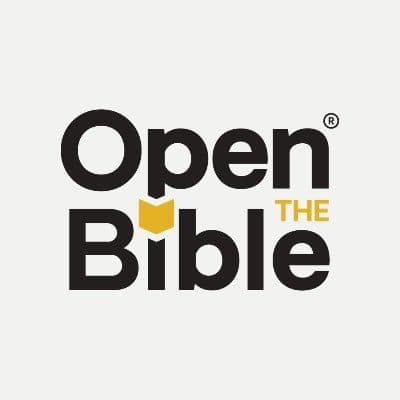 Open the Bible color logo