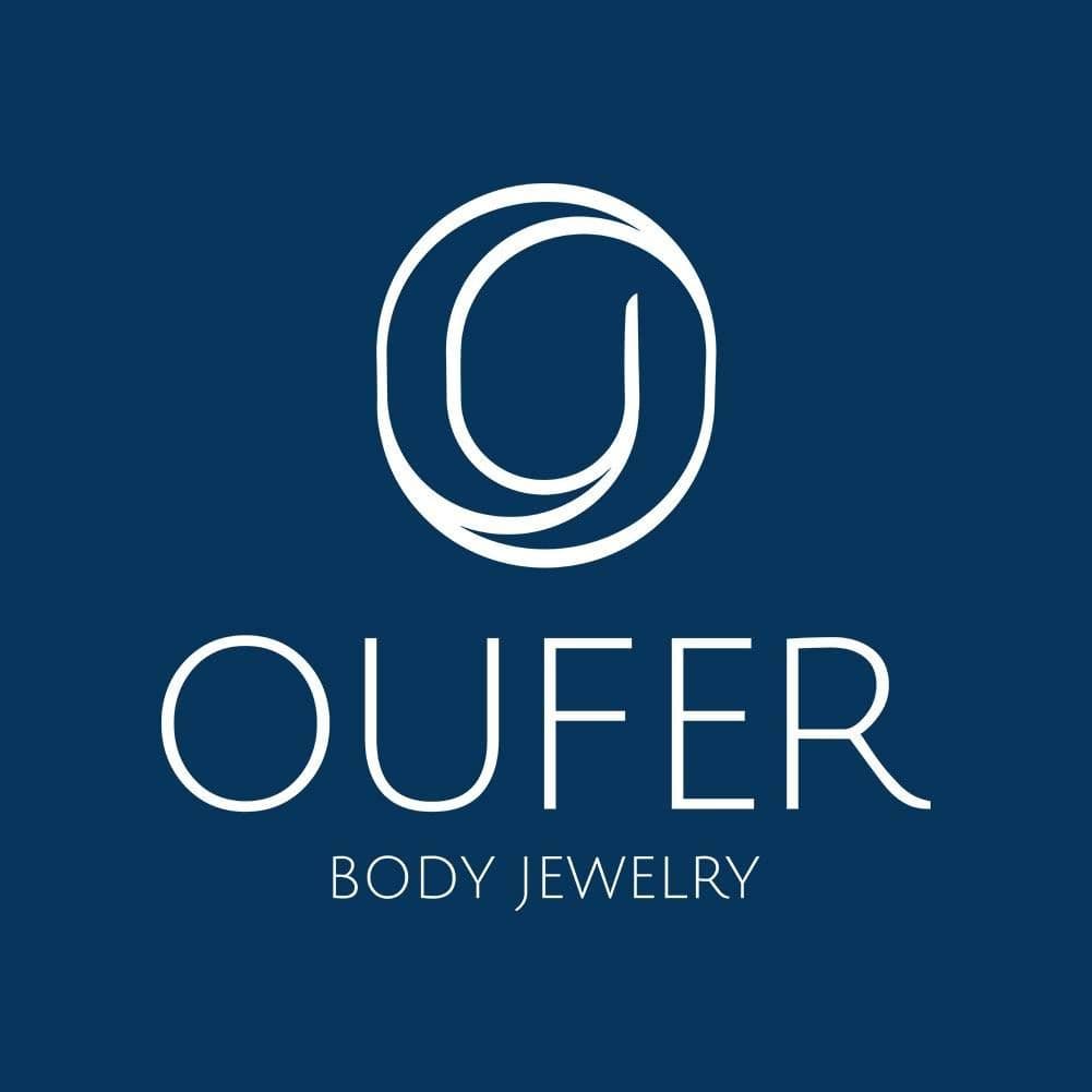 25 OUFER BODY JEWELRY color logo