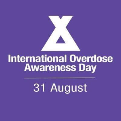 International Overdose Awareness Day color logo