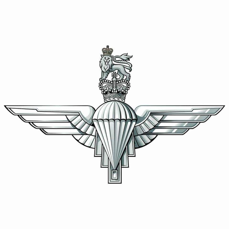 The Parachute Regiment color logo