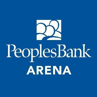 PeoplesBank Arena color logo