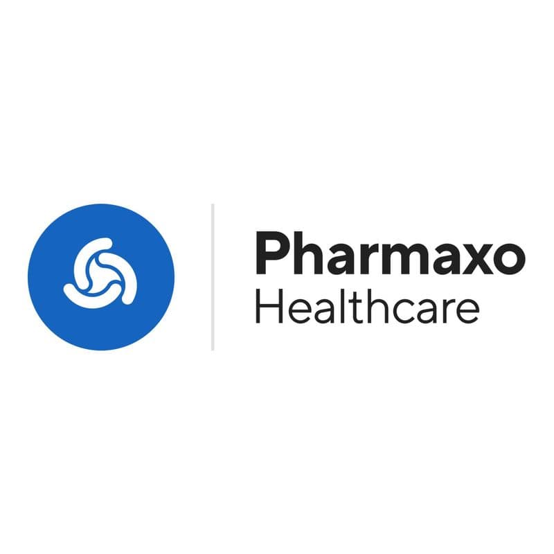 Pharmaxo Healthcare color logo