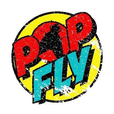 Pop Fly Pop Shop color logo