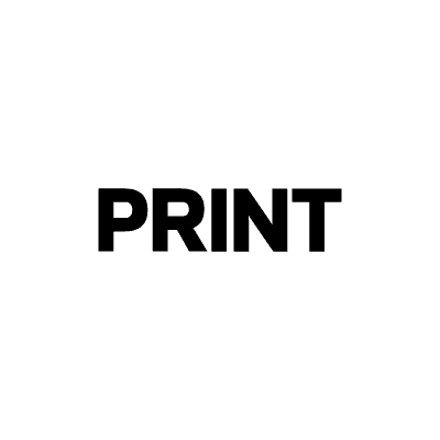 Print magazine color logo