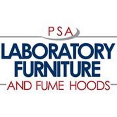 PSA Laboratory Furniture color logo