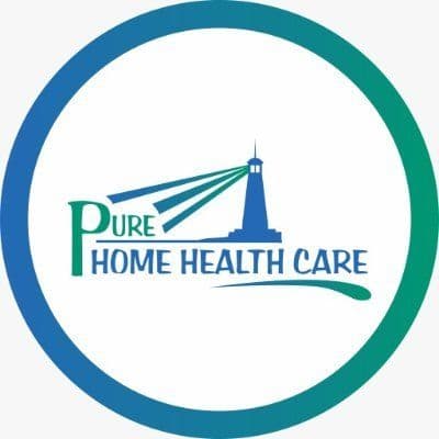 Pure Home Health Care color logo