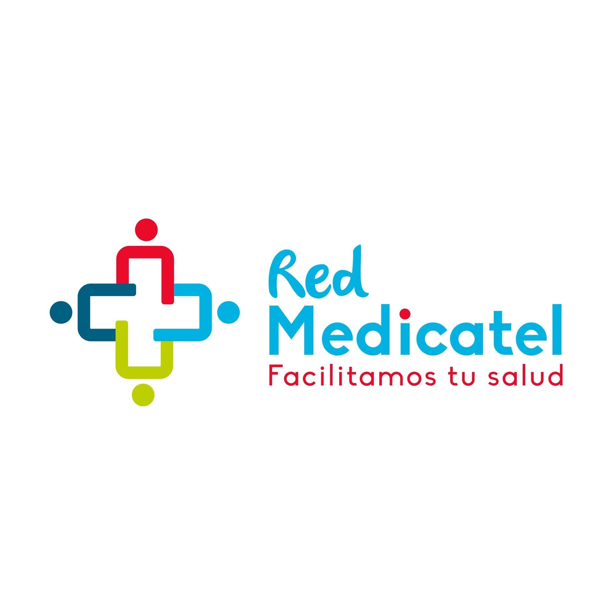 Red Medicatel color logo