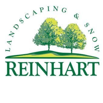 Reinhart Landscaping & Snow color logo