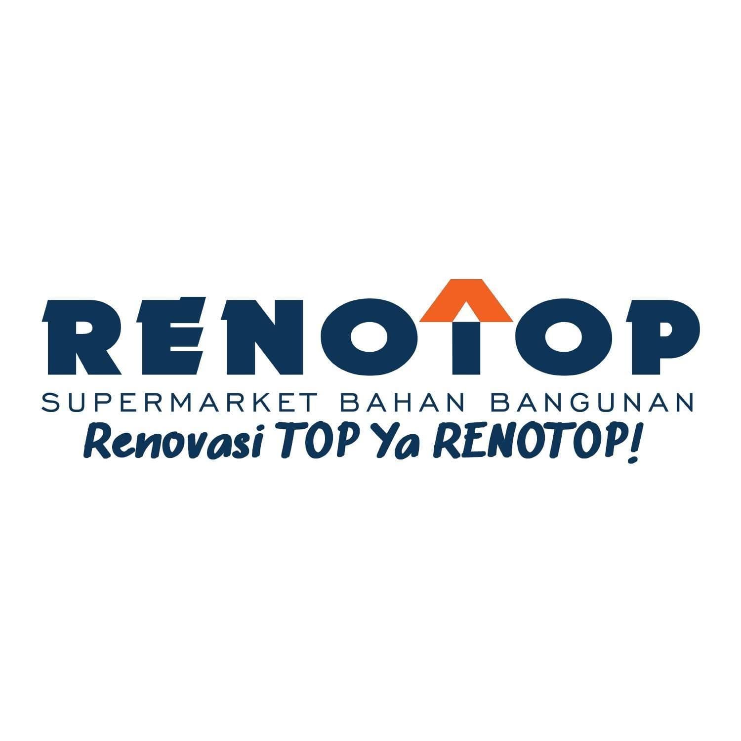RENOTOP BANGUNAN color logo