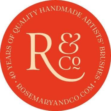 Rosemary & Co Artists Brushes color logo