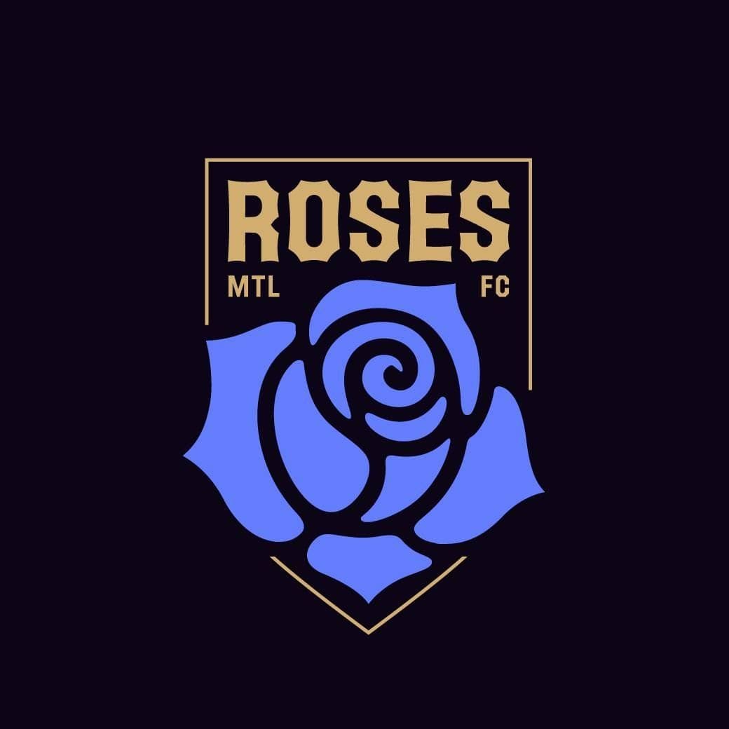Roses de Montréal color logo