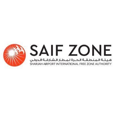 SAIF ZONE color logo