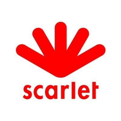 Scarlet color logo