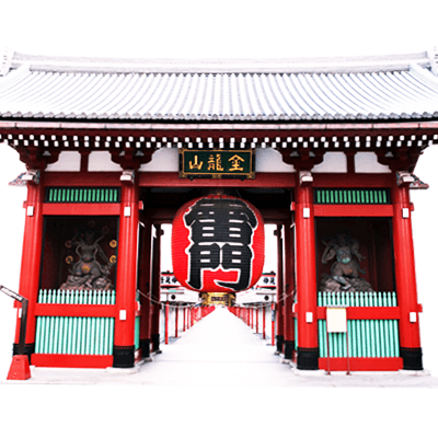 浅草寺 color logo