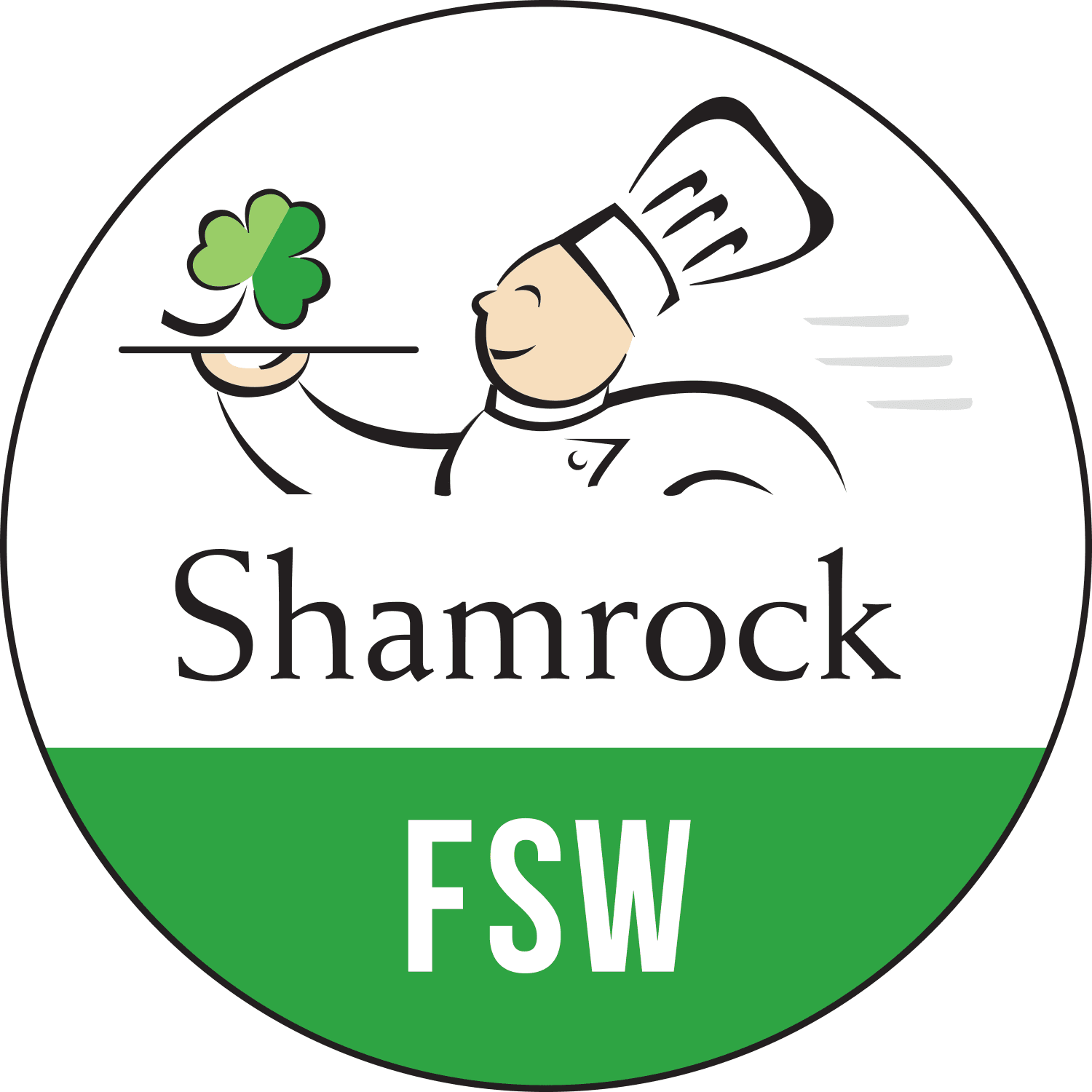 Shamrock Foodservice Warehouse color logo
