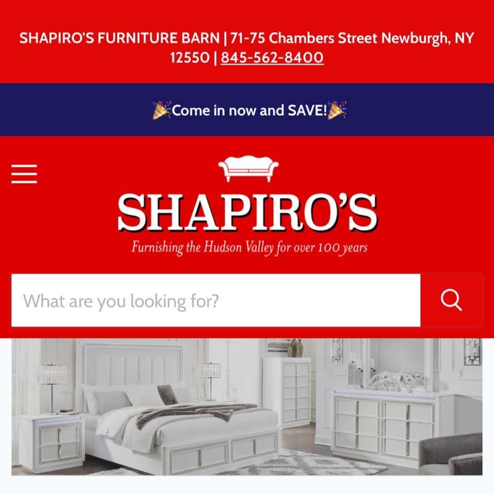 Shapiro's Furniture Barn color logo