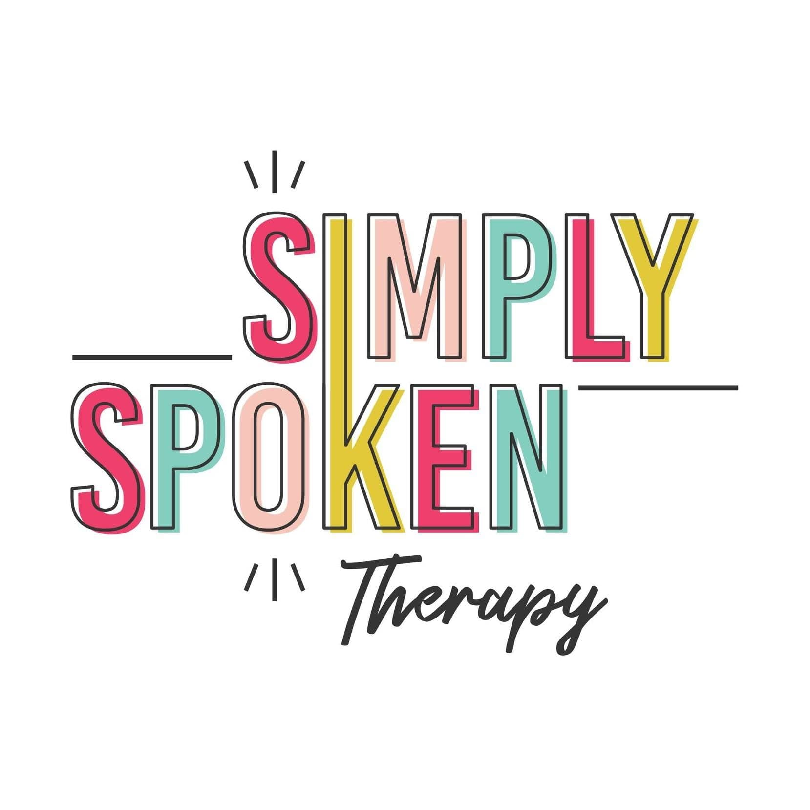 Simply Spoken Therapy color logo