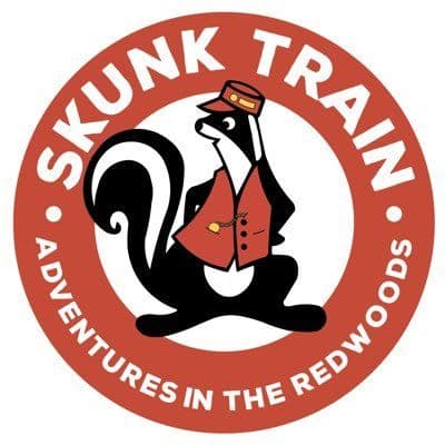 Skunk Train color logo