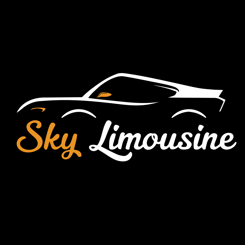 Sky limousine color logo