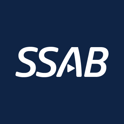 SSAB color logo
