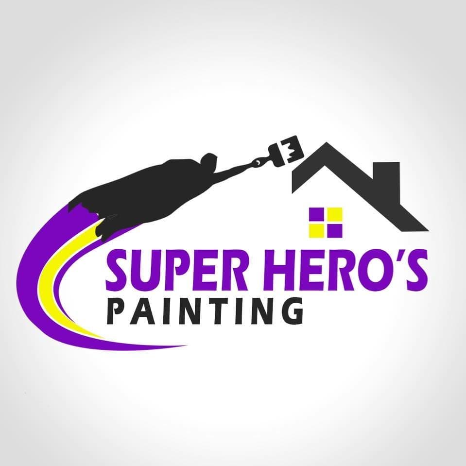 Super Hero's Painting LLC color logo