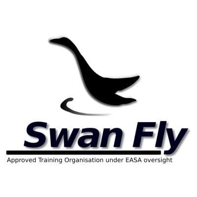 Swan Fly Estonia color logo