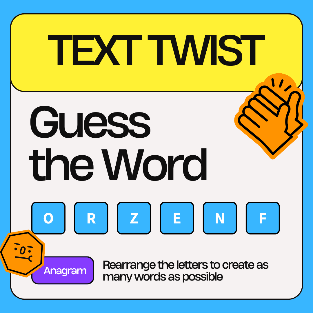 Text Twist color logo