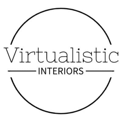 Virtualistic Interiors color logo