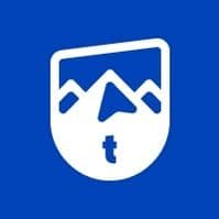 Travelski color logo