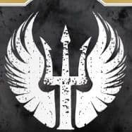 Trident Military Cigars color logo