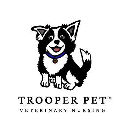 Trooper Pet Mobile Veterinary Nursing color logo