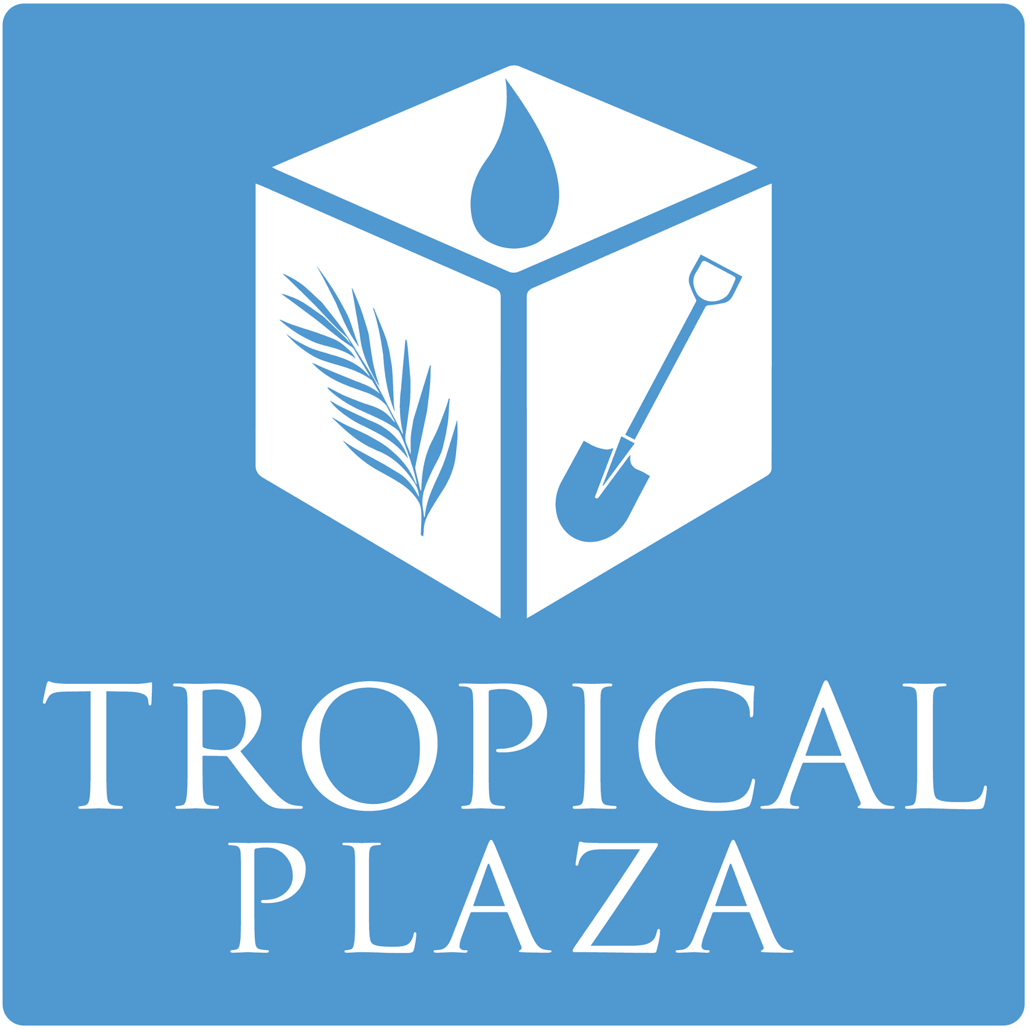 Tropical Plaza color logo