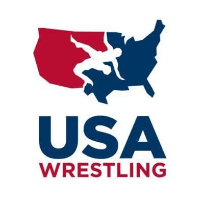 USA Wrestling color logo