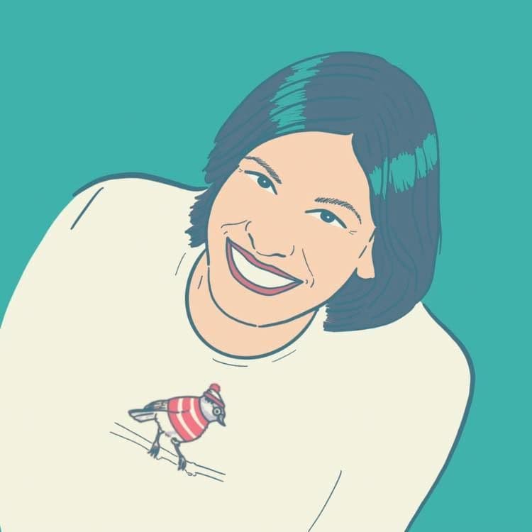 Virginie Humbrecht Illustration color logo