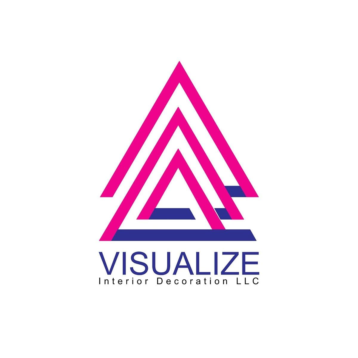 Visualize Interior Decoration LLC color logo