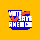 Vote Save America color logo