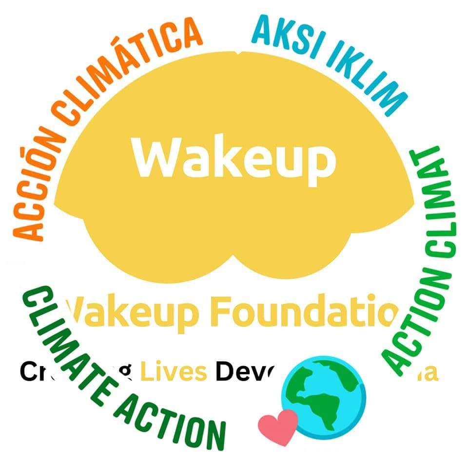 Wakeup Foundation color logo