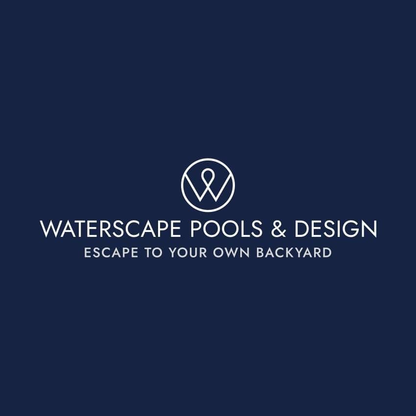 Waterscape Pools and Design color logo