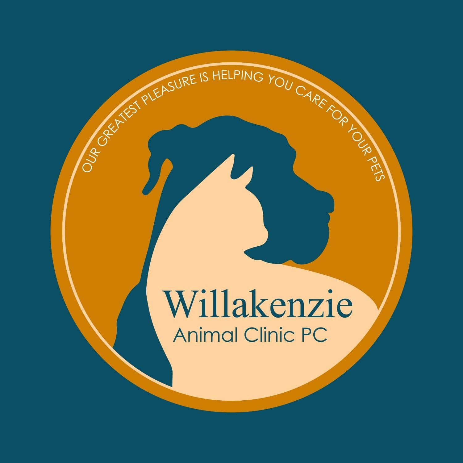 Willakenzie Animal Clinic color logo