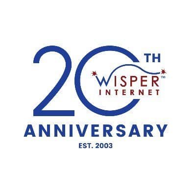 Wisper Internet color logo